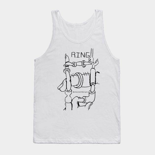 RING B&W Tank Top by AlecSmallDesigns